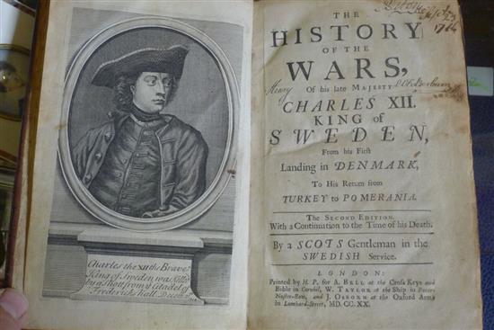 [Defoe, Daniel], The History of The Wars of His Late Majesty Charles XII King of Sweden, 2nd Edition, London 1720